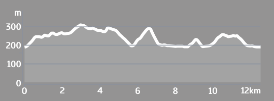 Elevacijski profil 08 STAZA OD TOPLICA DO ŠTRIGOVE Elevacijski profil 08 STAZA OD TOPLICA DO ŠTRIGOVE